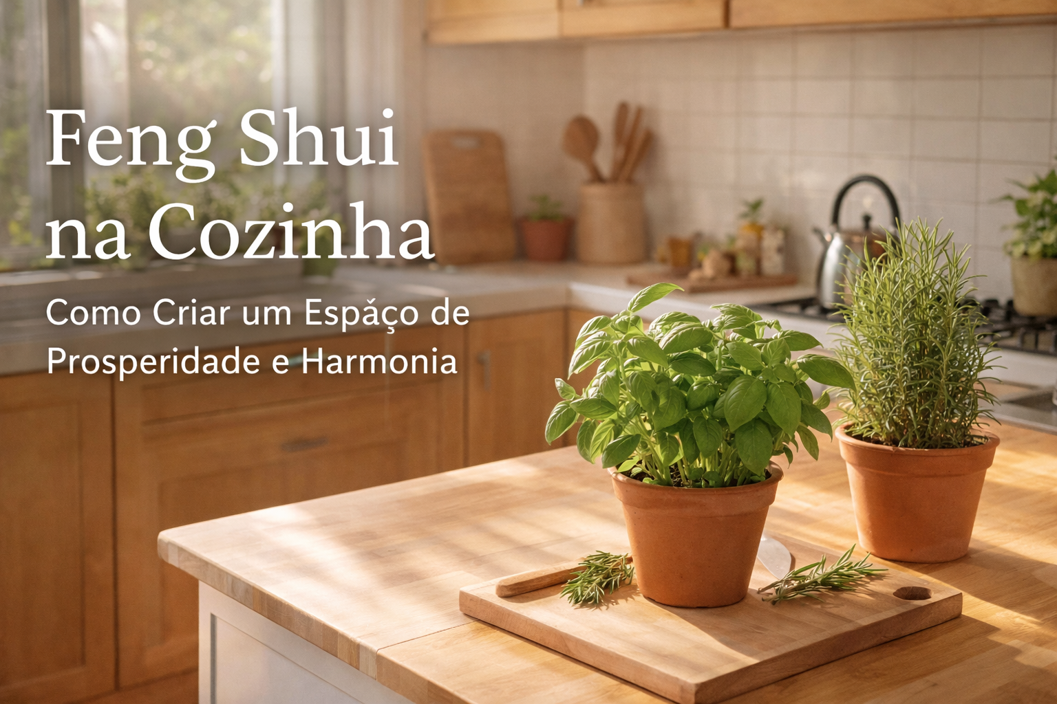 Harmonia e prosperidade na cozinha